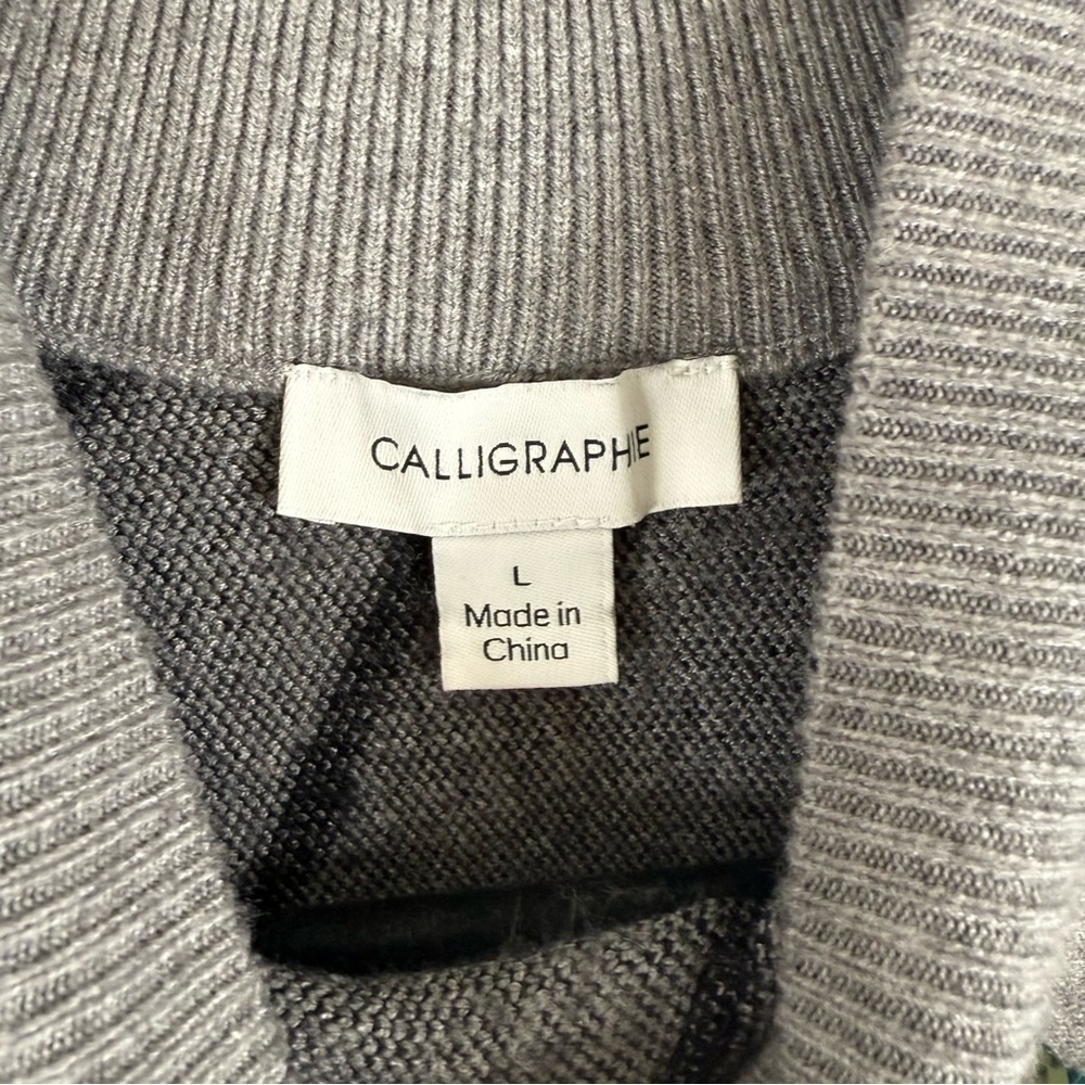 Calligraphie Women Sweater Sequins Size:L - Picture 8 of 12